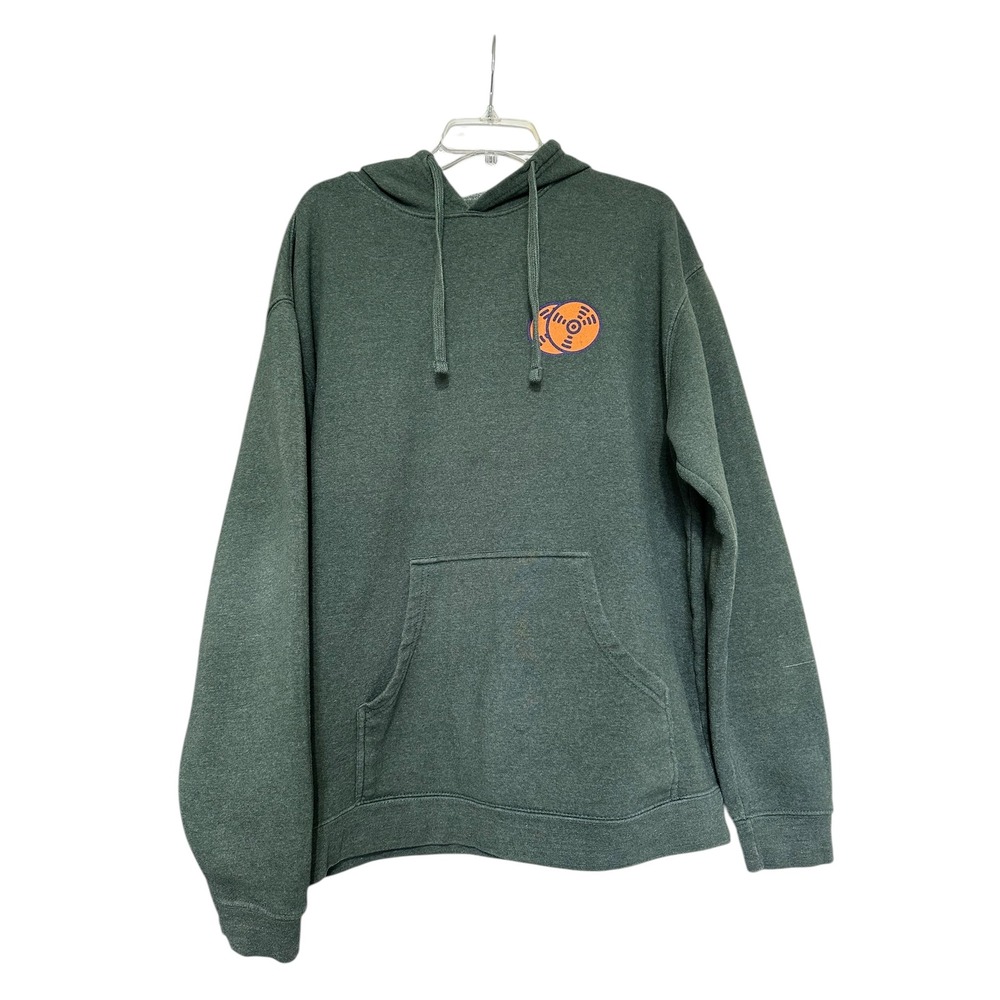Morgan Wallen Dangerous Double Album Hoodie Green‎ Sweatshirt XL Graphic Print
